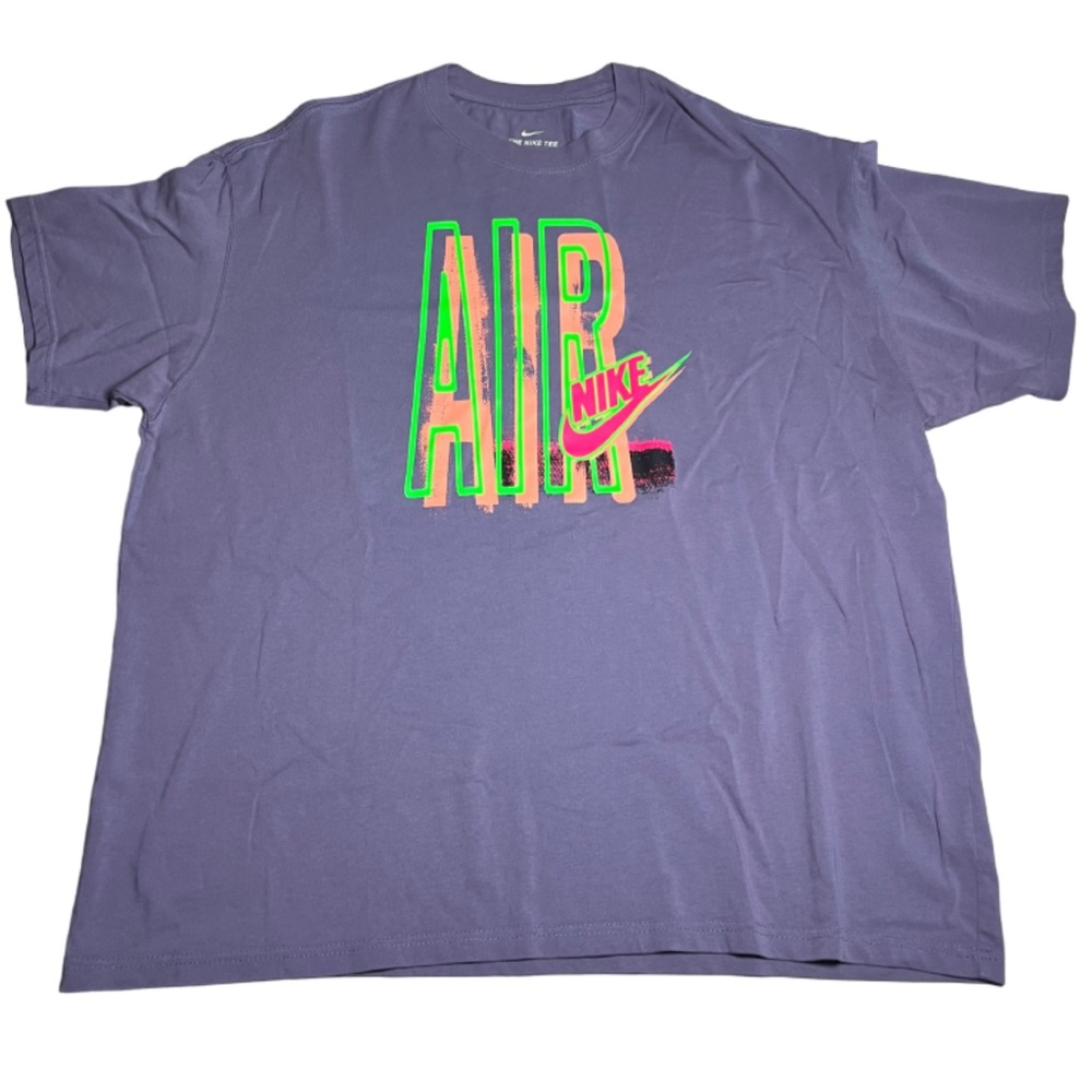 Nike Archives XXL Men’s Official Reissue Retro 90's Short Sleeve Graphic Purple